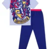 Mens Harry Potter Gryffindor Long Pyjamas