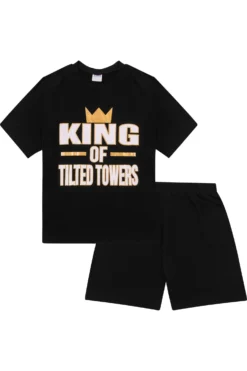 Boys King Of Tilted Towers Short Pyjamas