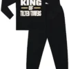 Boys King Of Tilted Towers Long Pyjamas 11-12 Years