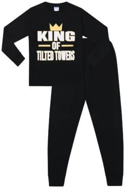 Boys King Of Tilted Towers Long Pyjamas 11-12 Years