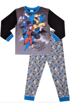 Boys Power Rangers Ninja Steel Long Pyjamas