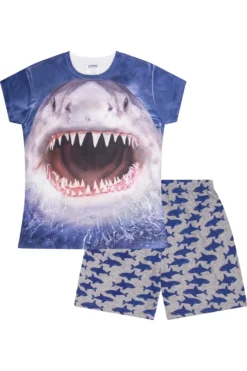 Cool Shark 3D Short Pyjamas