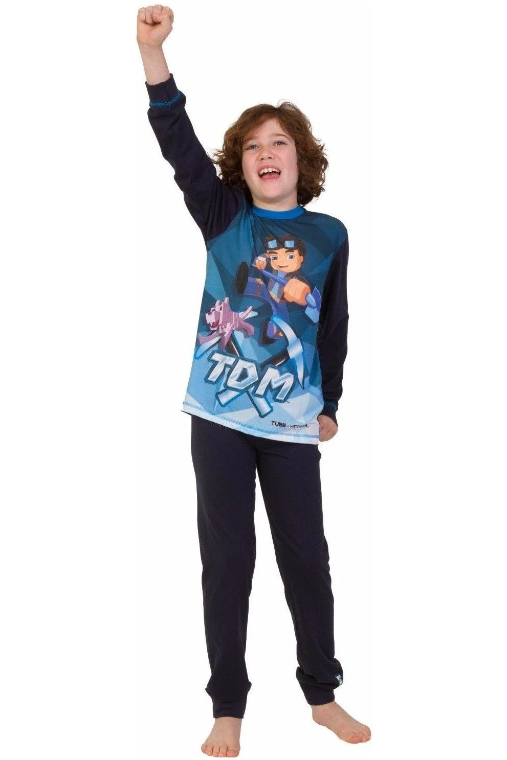 Boys Dan TDM Long Pyjamas 1 Boys Dan TDM Long Pyjamas