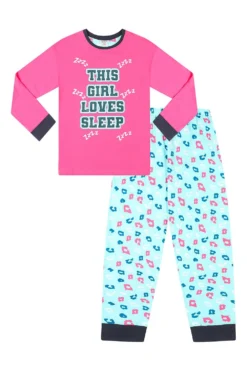This Girl Loves Sleep Long Pyjamas