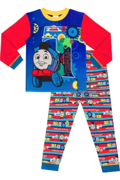 Boys Thomas The Tank Engine Long Pyjamas 18-24 Months