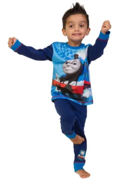 Boys Thomas The Tank Engine Long Pyjamas 4-5 Years