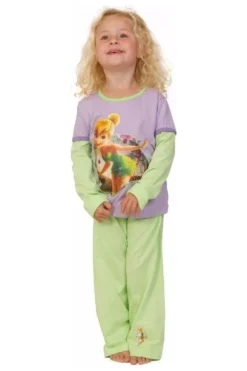 Girls Tinkerbell Long Pyjamas