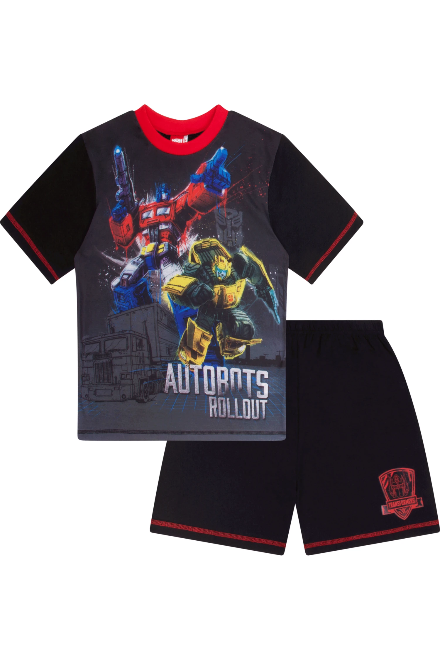 Transformers Optimus Prime Short Pyjamas 1 Transformers Optimus Prime Short Pyjamas